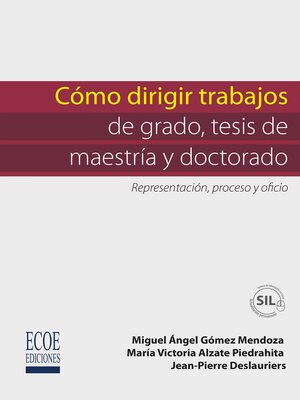 cover image of Cómo dirigir trabajos de grado, tesis de maestría y doctorado
